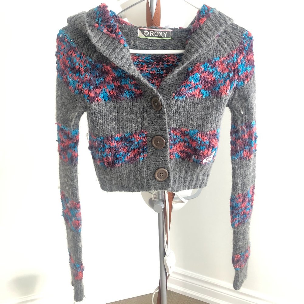 Roxy Cropped Cardigan